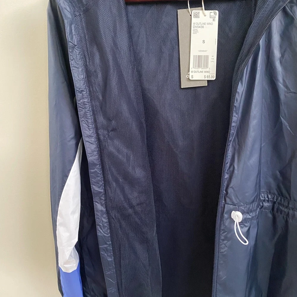 Adidas Full-Zip Hoodie windbreaker - Picture 6 of 7